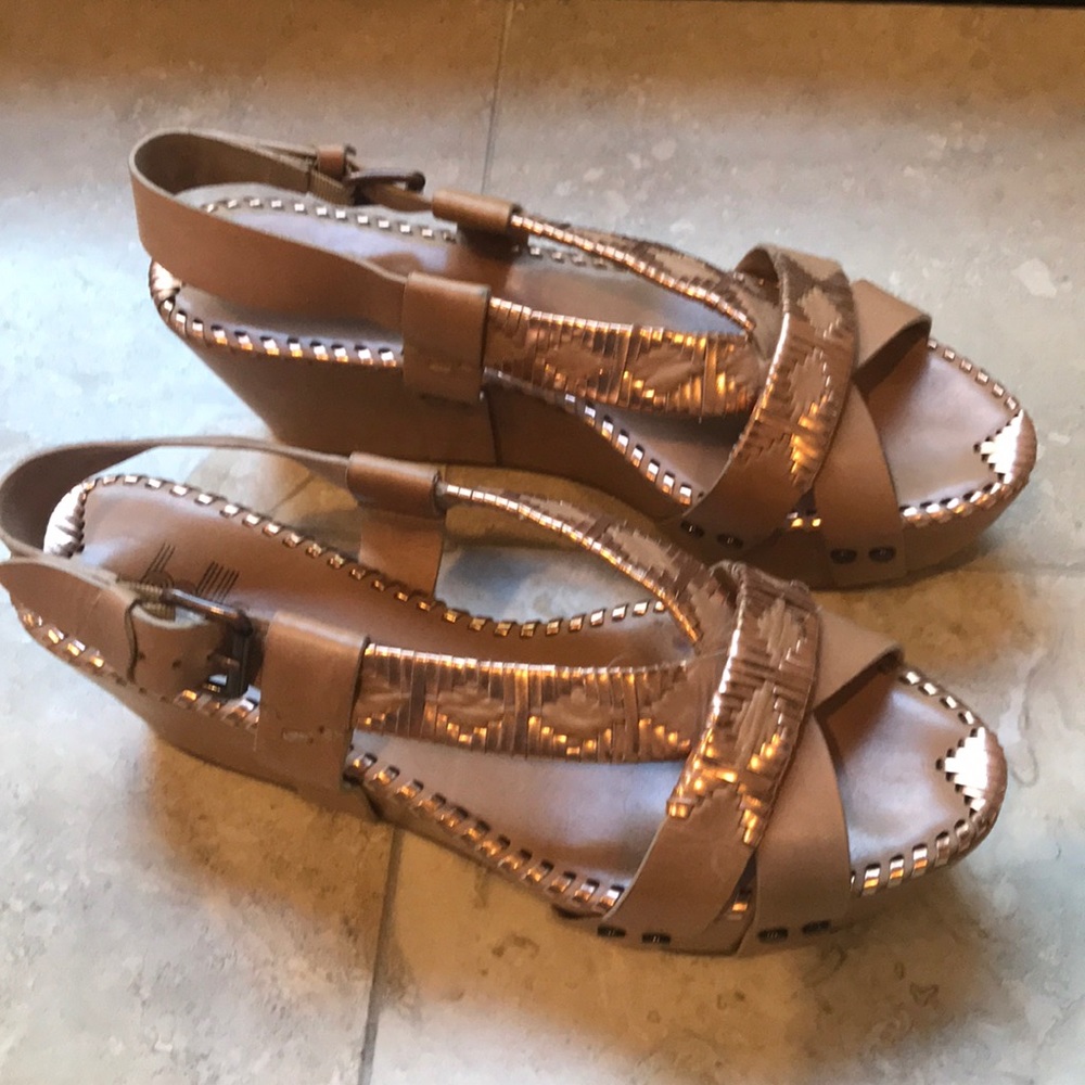Belle by Sigerson Morrison platform sandals.